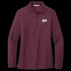 Ladies Silk Touch Long Sleeve Polo Thumbnail