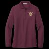 Ladies Silk Touch Long Sleeve Polo Thumbnail