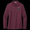 Ladies Silk Touch Long Sleeve Polo Thumbnail