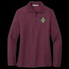Ladies Silk Touch Long Sleeve Polo Thumbnail