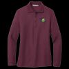 Ladies Silk Touch Long Sleeve Polo Thumbnail