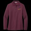 Ladies Silk Touch Long Sleeve Polo Thumbnail