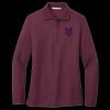 Ladies Silk Touch Long Sleeve Polo Thumbnail