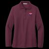 Ladies Silk Touch Long Sleeve Polo Thumbnail