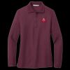 Ladies Silk Touch Long Sleeve Polo Thumbnail