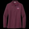 Ladies Silk Touch Long Sleeve Polo Thumbnail