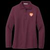 Ladies Silk Touch Long Sleeve Polo Thumbnail