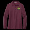 Ladies Silk Touch Long Sleeve Polo Thumbnail