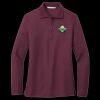 Ladies Silk Touch Long Sleeve Polo Thumbnail