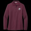 Ladies Silk Touch Long Sleeve Polo Thumbnail