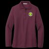 Ladies Silk Touch Long Sleeve Polo Thumbnail