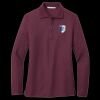 Ladies Silk Touch Long Sleeve Polo Thumbnail