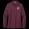 Ladies Silk Touch Long Sleeve Polo Thumbnail