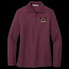 Ladies Silk Touch Long Sleeve Polo Thumbnail