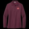 Ladies Silk Touch Long Sleeve Polo Thumbnail