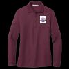 Ladies Silk Touch Long Sleeve Polo Thumbnail
