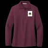 Ladies Silk Touch Long Sleeve Polo Thumbnail
