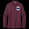 Ladies Silk Touch Long Sleeve Polo Thumbnail