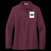 Ladies Silk Touch Long Sleeve Polo Thumbnail
