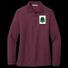 Ladies Silk Touch Long Sleeve Polo Thumbnail