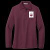 Ladies Silk Touch Long Sleeve Polo Thumbnail