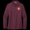Ladies Silk Touch Long Sleeve Polo Thumbnail