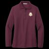Ladies Silk Touch Long Sleeve Polo Thumbnail