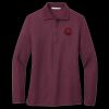 Ladies Silk Touch Long Sleeve Polo Thumbnail