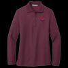 Ladies Silk Touch Long Sleeve Polo Thumbnail