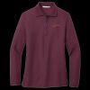 Ladies Silk Touch Long Sleeve Polo Thumbnail