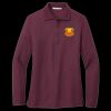Ladies Silk Touch Long Sleeve Polo Thumbnail