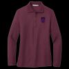 Ladies Silk Touch Long Sleeve Polo Thumbnail