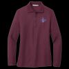 Ladies Silk Touch Long Sleeve Polo Thumbnail