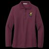 Ladies Silk Touch Long Sleeve Polo Thumbnail