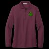 Ladies Silk Touch Long Sleeve Polo Thumbnail