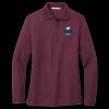 Ladies Silk Touch Long Sleeve Polo Thumbnail