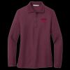 Ladies Silk Touch Long Sleeve Polo Thumbnail