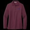 Ladies Silk Touch Long Sleeve Polo Thumbnail