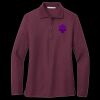 Ladies Silk Touch Long Sleeve Polo Thumbnail