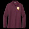 Ladies Silk Touch Long Sleeve Polo Thumbnail