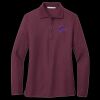 Ladies Silk Touch Long Sleeve Polo Thumbnail