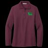 Ladies Silk Touch Long Sleeve Polo Thumbnail