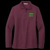 Ladies Silk Touch Long Sleeve Polo Thumbnail