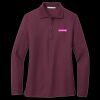 Ladies Silk Touch Long Sleeve Polo Thumbnail