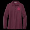 Ladies Silk Touch Long Sleeve Polo Thumbnail