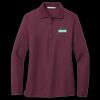 Ladies Silk Touch Long Sleeve Polo Thumbnail