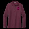 Ladies Silk Touch Long Sleeve Polo Thumbnail
