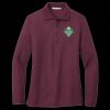 Ladies Silk Touch Long Sleeve Polo Thumbnail