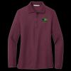 Ladies Silk Touch Long Sleeve Polo Thumbnail
