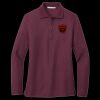 Ladies Silk Touch Long Sleeve Polo Thumbnail